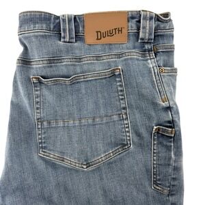 Duluth Trading Co Ballroom Double Flex Jeans Mens 42x30 Relaxed Fit *READ